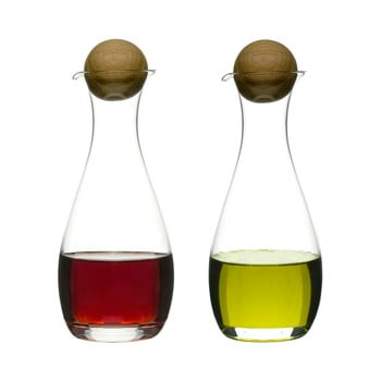 Set olivieră şi oţetieră sagaform oval, 300 ml