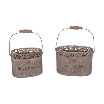 Set 2 ghivece antic line belle jardiniere