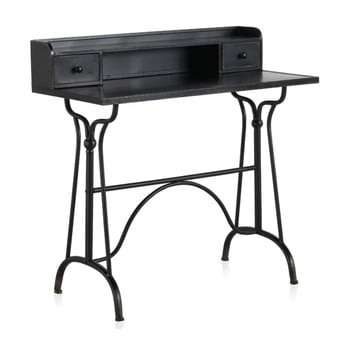 Birou din metal pentru copii geese gerome, negru