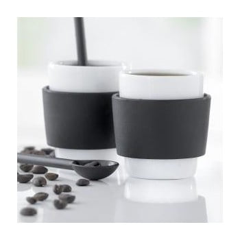 Set 2 căni espresso steel function milano, 100 ml