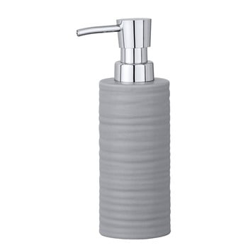 Dozator din ceramică pentru săpun lichid wenko mila, gri
