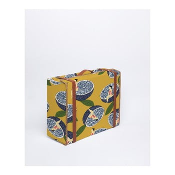 Cutie de depozitare Surdic Valise Blue Orange, 31 x 40 cm