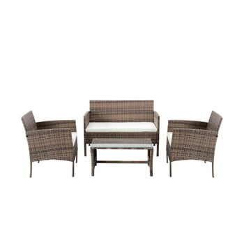 Set mobilier de grădină din ratan artificial timpana berry