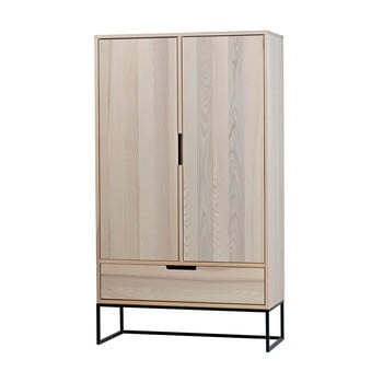 Dulap din lemn de frasin woood silas, înălțime 145 cm