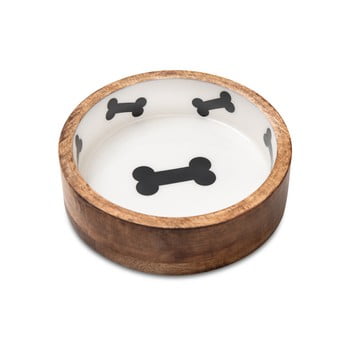 Bol din lemn pentru câini marendog bowl, ⌀ 18 cm