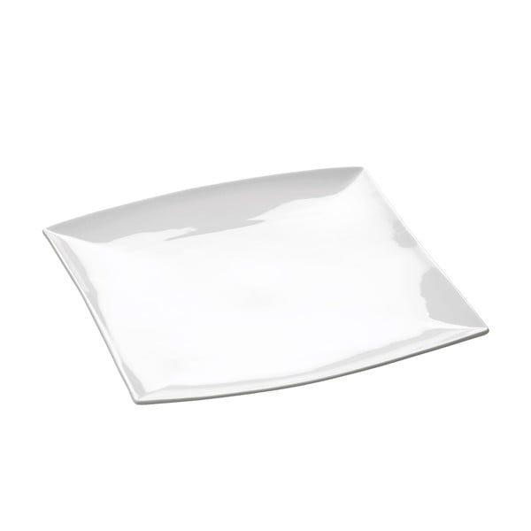 Bílý porcelánový talíř Maxwell & Williams East Meets West, 30,5 x 30,5 cm