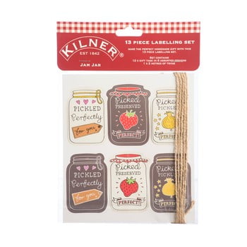 Set 13 etichete pentru borcanele de marmeladă Kilner