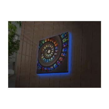 Tablou cu led-uri joseph, 40 x 40 cm