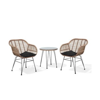 Set mobilier de grădină din ratan artificial monobeli tropea