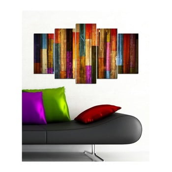 Tablou din mai multe piese 3d art yin, 102 x 60 cm