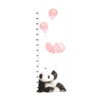 Autocolant metru de perete Dekornik Pink Panda