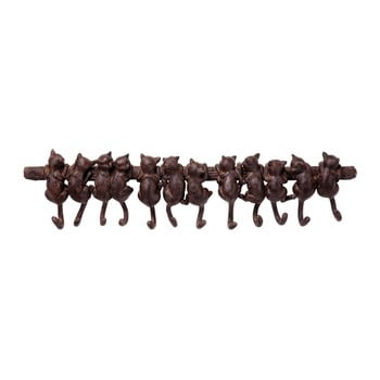 Cuier de perete kare design cats, maro
