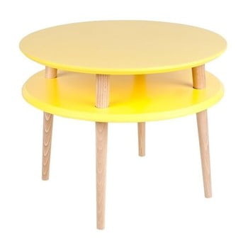 Măsuță de cafea ragaba ufo Ø 57 cm, galben