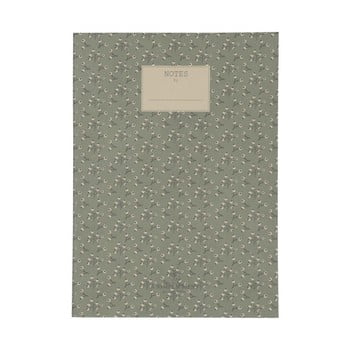 Caiet a simple mess jena hegbe green, 25 x 18 cm