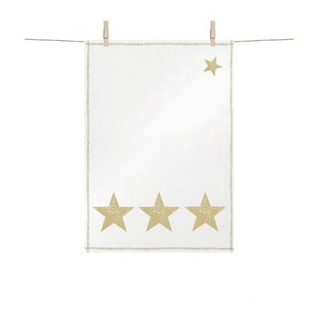 Prosop din bumbac pentru bucătărie PPD Star Fashion Gold, 48 x 68 cm, auriu