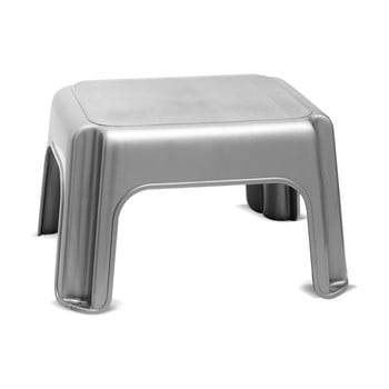 Scaun addis step stool metallic, gri
