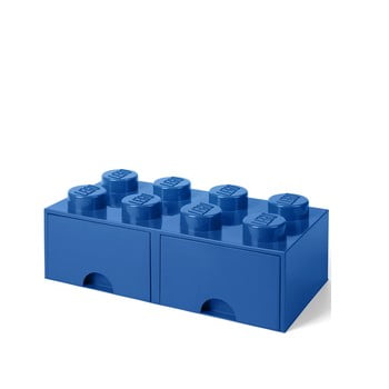 Cutie depozitare cu 2 compartimente lego®, albastru