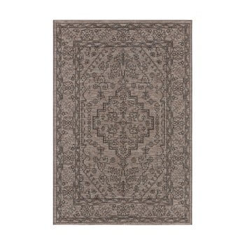 Covor potrivit pentru exterior bougari tyros, 140 x 200 cm, gri - maro