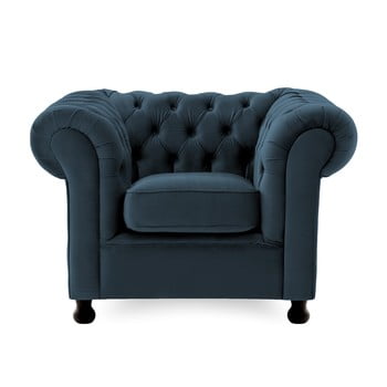 fotoliu vivonita chesterfield, bleumarin