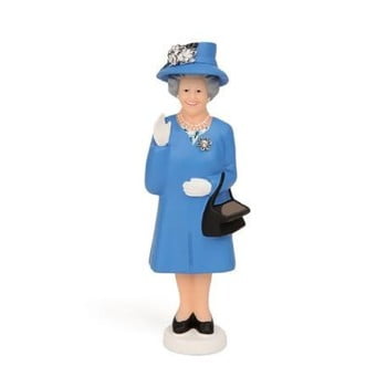 Figurină decorativă solară kikkerland queen