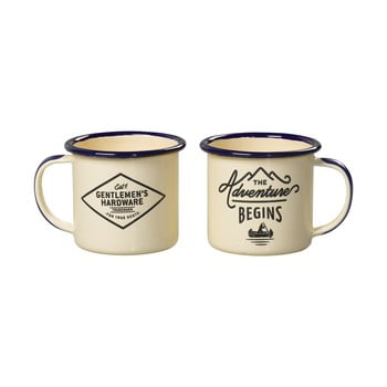 Set 2 căni pentru espresso gentlemen's hardware, 150 ml