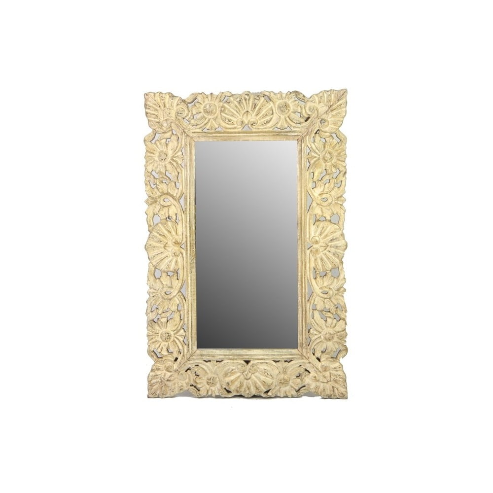 Zrcadlo Orient 60x90 cm, béžové