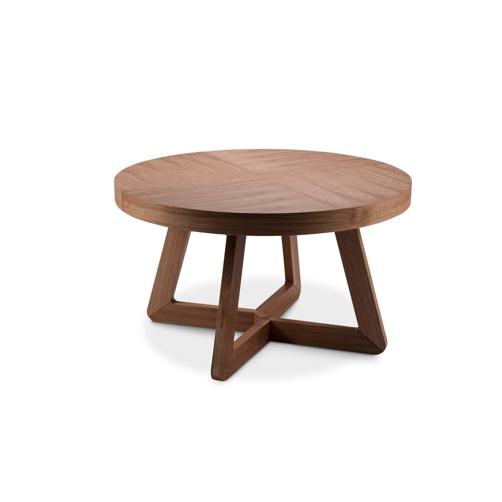 Rozkládací stůl z dubového dřeva Windsor & Co Sofas Bodil, ø 130 cm