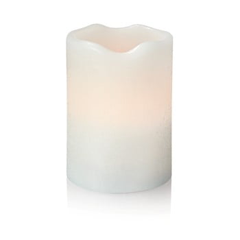 Sfeșnic cu becuri luminos cu led markslöjd love, înălțime 10 cm, alb
