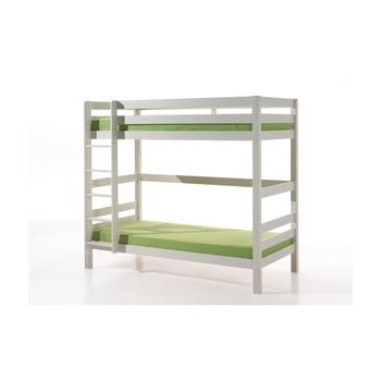 Pat etajat pentru copii vipack pino, înălțime 180 cm, natural