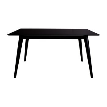 Masă house nordic copenhagen, lungime 150 cm, negru