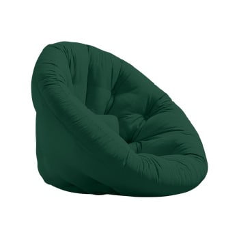 Fotoliu extensibil Karup Design Nido Forest Green