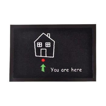 Preș zala living you are here, 40 x 60 cm