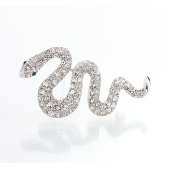 Brosă swarovski elements laura bruni serpent