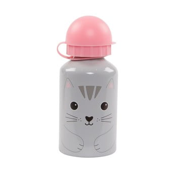 Sticlă pentru apă sass & belle nori cat, gri - roz