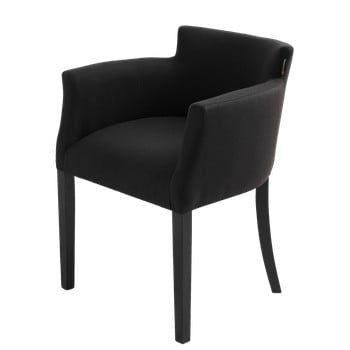 Fotoliu custom form howard, negru