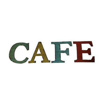 Decorațiune de perete antic line cafe