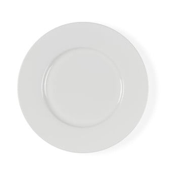 Farfurie din porțelan pentru desert bitz mensa, diametru 22 cm, alb