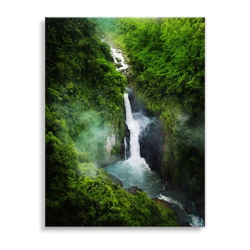 Tablou imprimat pe pânză styler waterfall, 100 x 75 cm