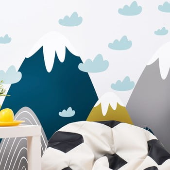 Autocolant ambiance scandinavian giant mountains donka