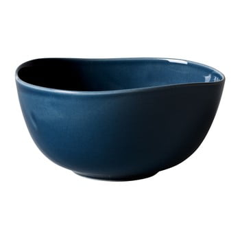 Bol din porțelan Like by Villeroy & Boch Group, 0,75 l, albastru închis