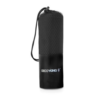 Prosop cu uscare rapidă decoking ekea, 60 x 120 cm, gri închis