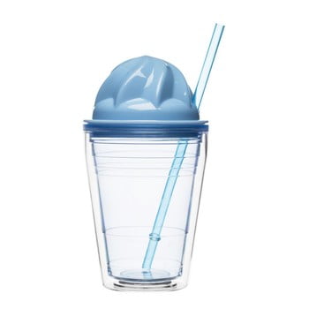 Cană petru cocktail cu lapte sagaform, 350 ml, albastru