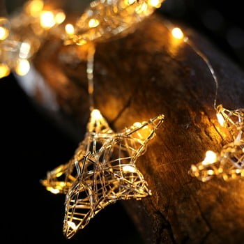 Ghirlandă cu led în formă de stele decoking star, lungime 75 cm