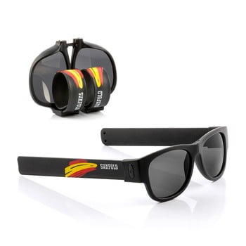 Ochelari de soare pliabili innovagoods sunfold mondial spain black, negru