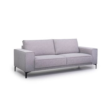Canapea cu 3 locuri softnord copenhagen, gri deschis