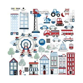 Set autocolante dekornik life in the city