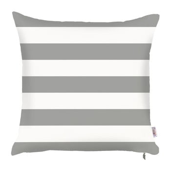 Față de pernă apolena stripes, 43 x 43 cm, gri alb