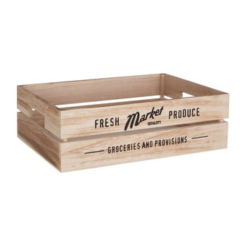 Cutie din lemn pentru verdețuri Premier Housewares Farmers Market, 28 x 38 cm