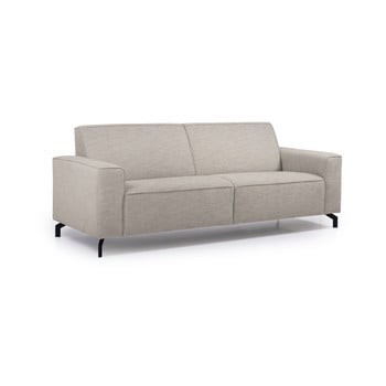 Canapea cu 3 locuri softnord lesly, maro deschis