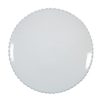 Farfurie desert din gresie ceramică costa nova pearl, ⌀ 22 cm, alb